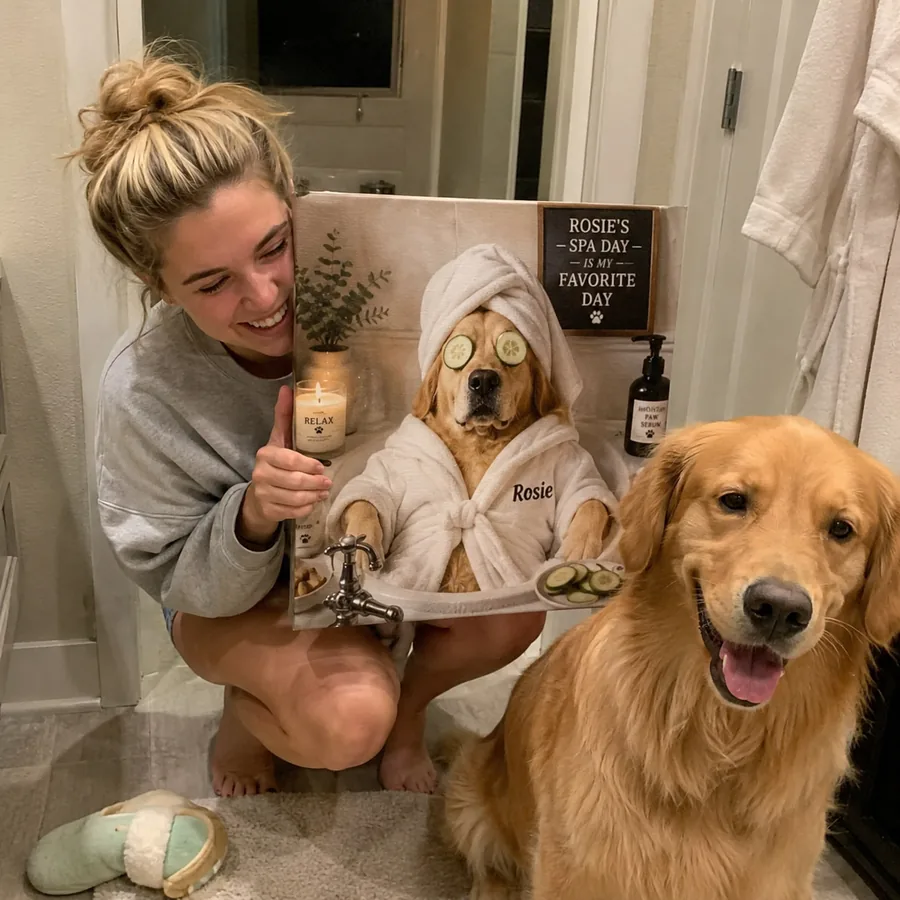 Customer pet portrait photo 3