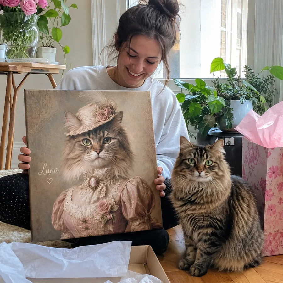 Customer pet portrait photo 4