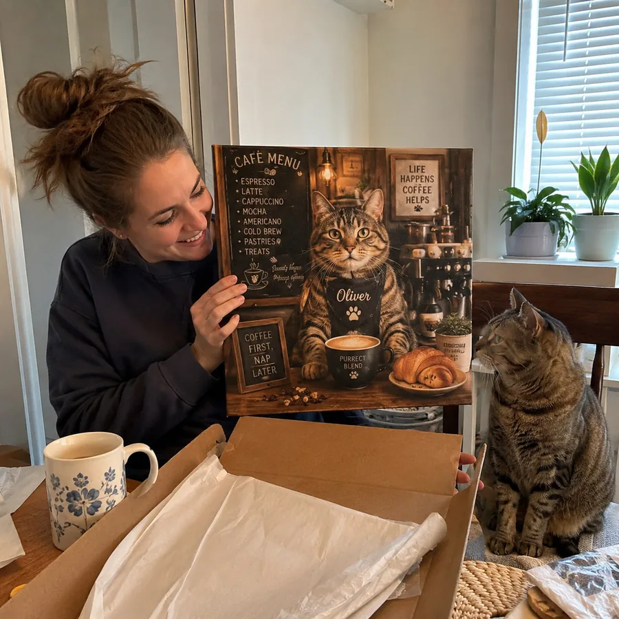 Customer pet portrait photo 6
