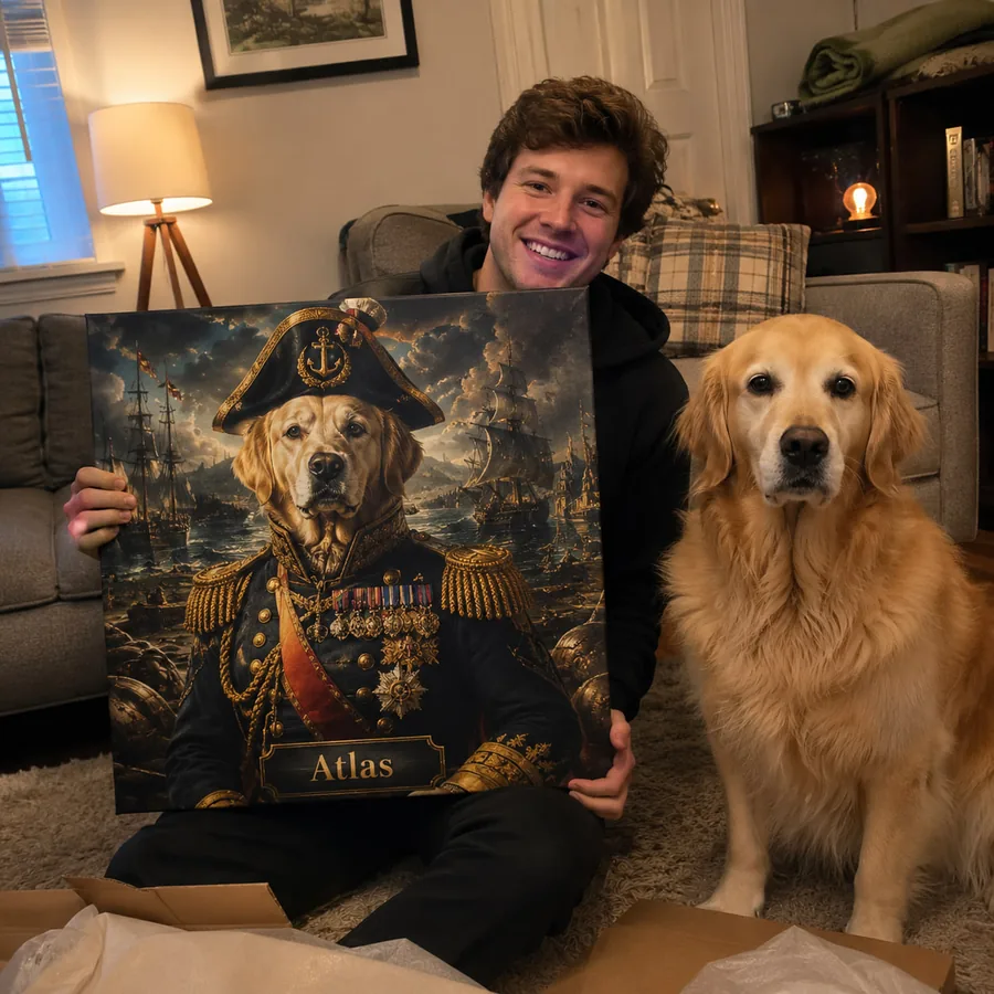 Customer pet portrait photo 8