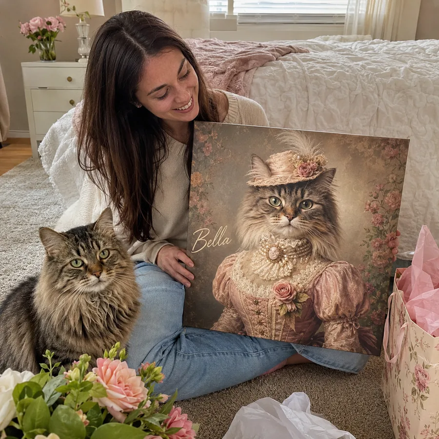 Customer pet portrait photo 14