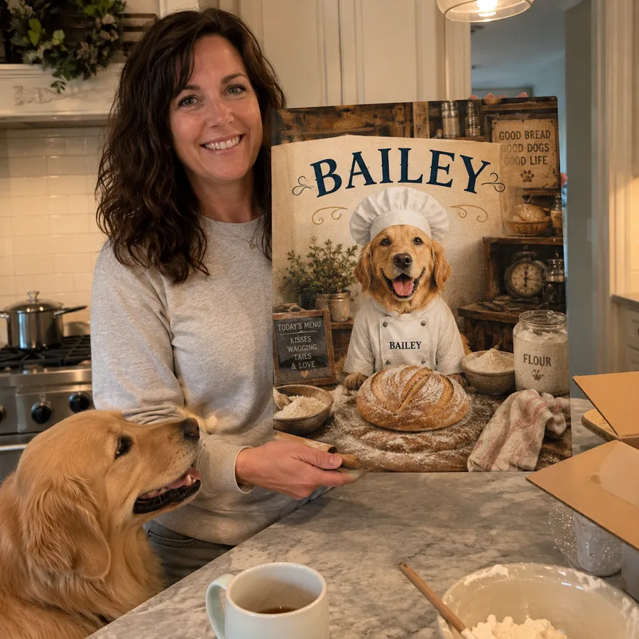 Customer pet portrait photo 15