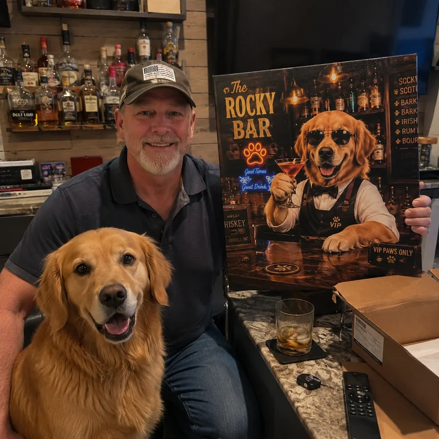 Customer pet portrait photo 17