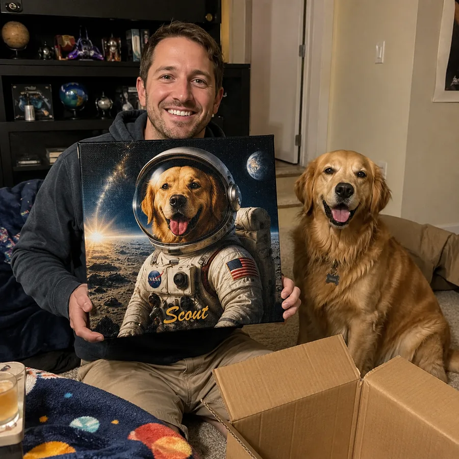 Customer pet portrait photo 18