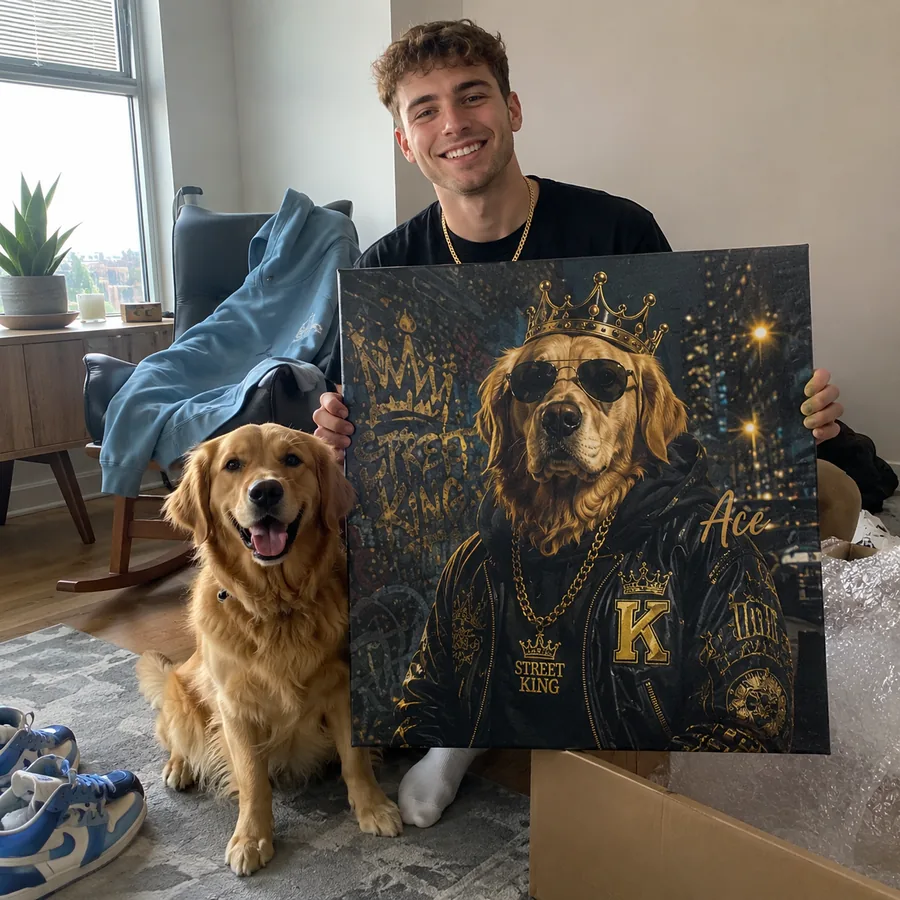 Customer pet portrait photo 19