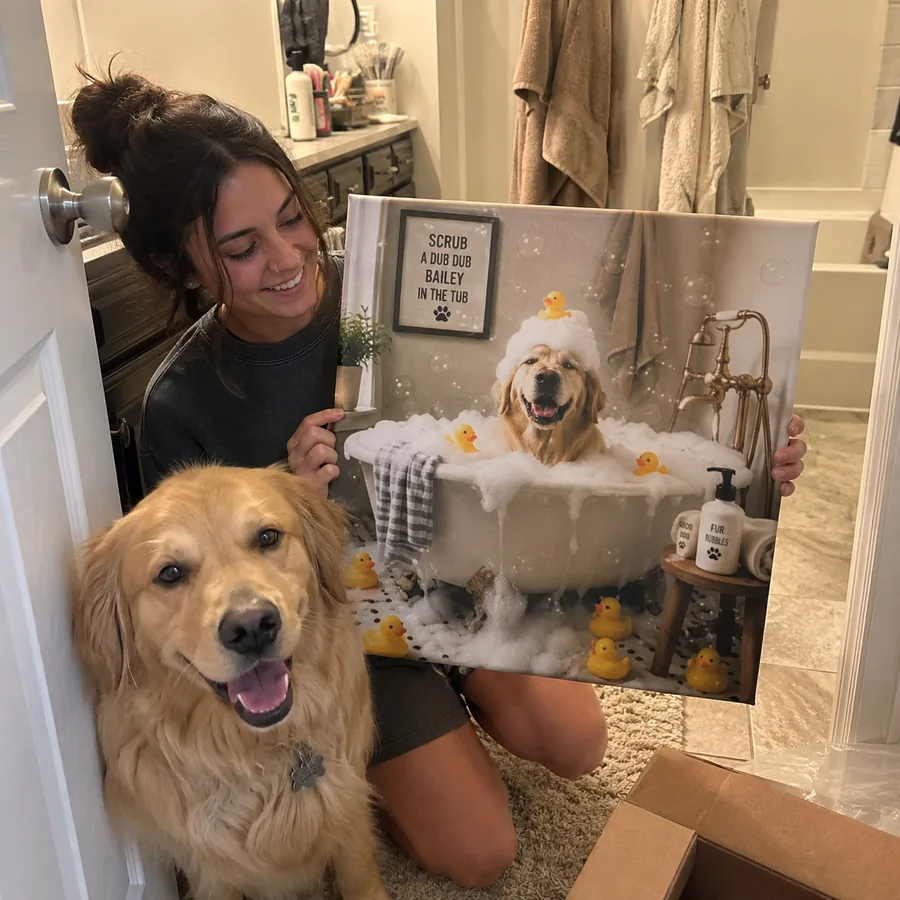 Customer pet portrait photo 22