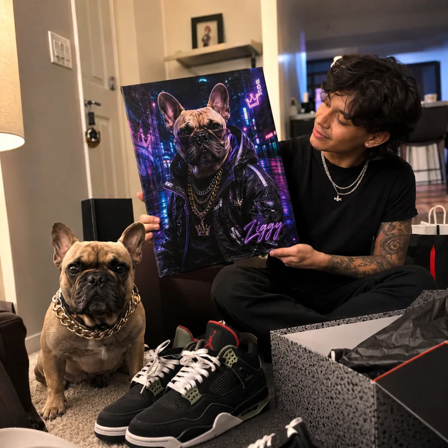 Customer pet portrait photo 28