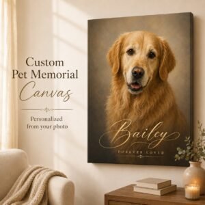 Custom Pet Memorial Canvas image 1
